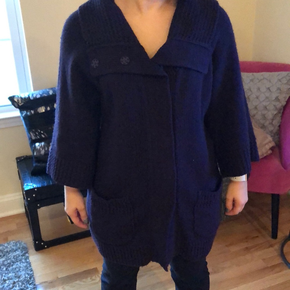 Plum sweater